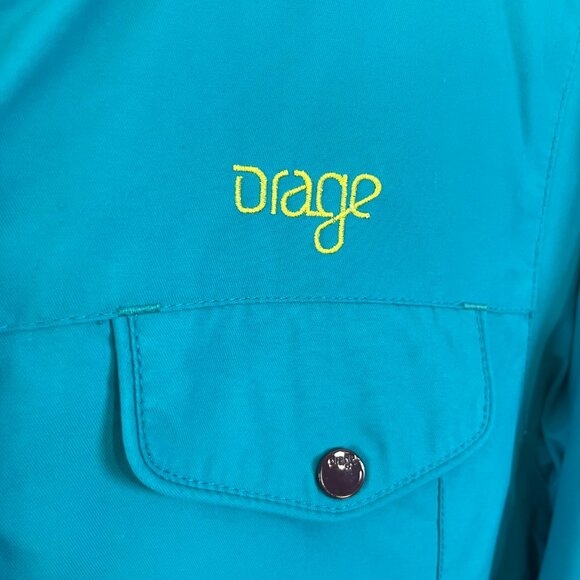 Orage Winter Jacket Youth XXL 16 Blue Ski Snowboard Hooded Warm - Picture 4 of 12